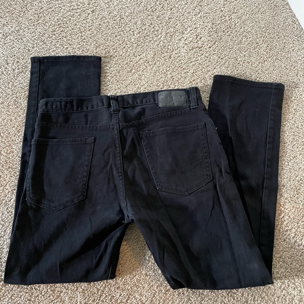 Bullhead Mens Jeans Black Slim 34/32 no rips